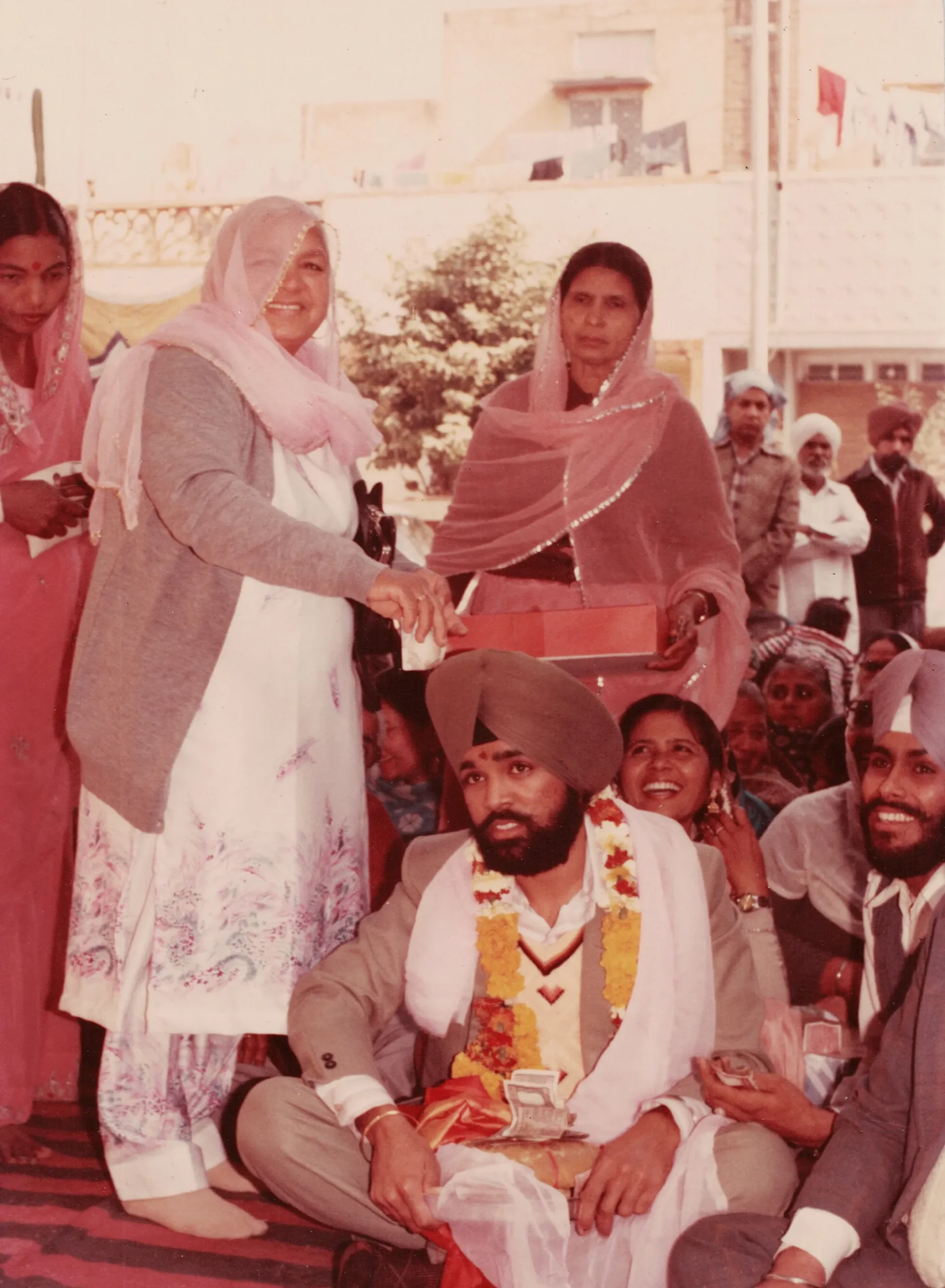 Sardarni Harbans Kaur – Showering Blessings on Her Son-in-Law, Inderpal Singh